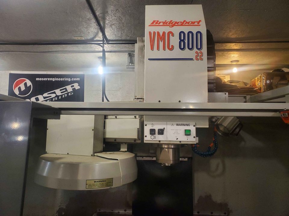 1997 BRIDGEPORT VMC 800 Vertical Machining Centers | Toolquip, Inc.