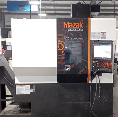 2019,MAZAK,VC-500A/5X,Vertical Machining Centers (5-Axis or More),|,Toolquip, Inc.