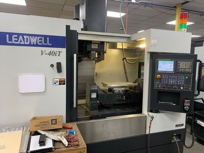 2016 LEADWELL V-40IT Vertical Machining Centers (5-Axis or More) | Toolquip, Inc.