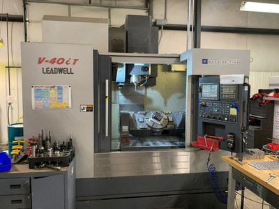 2011 LEADWELL V-40IT Vertical Machining Centers (5-Axis or More) | Toolquip, Inc.