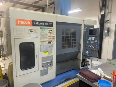 2003 MAZAK VARIAXIS 500-5X Vertical Machining Centers (5-Axis or More) | Toolquip, Inc.