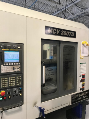 2013 SAMSUNG MCV 380TD Drilling & Tapping Centers | Toolquip, Inc.