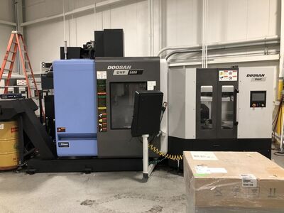 2020 DOOSAN DVF 5000 Vertical Machining Centers (5-Axis or More) | Toolquip, Inc.