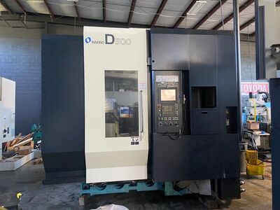 2013 MAKINO D500 Vertical Machining Centers (5-Axis or More) | Toolquip, Inc.