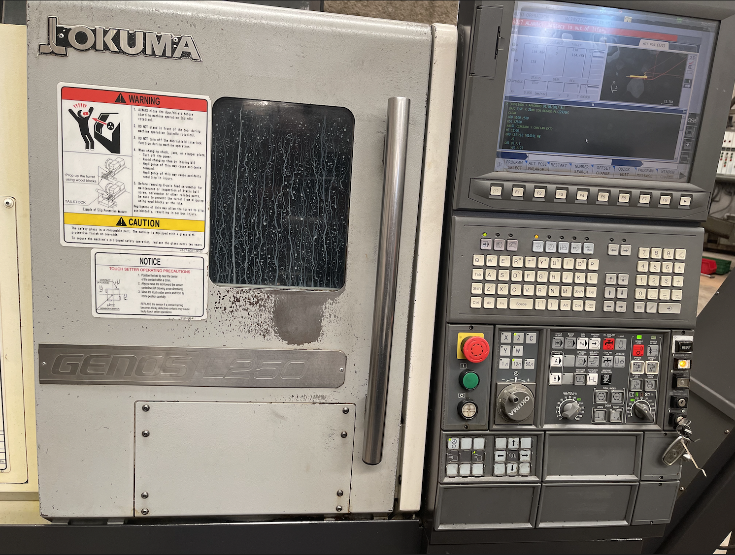 2013 OKUMA GENOS L250 CNC Lathes | Toolquip, Inc.