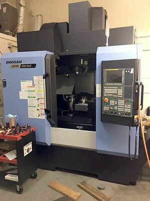 2018 DOOSAN DNM 200/5AX Vertical Machining Centers (5-Axis or More) | Toolquip, Inc.
