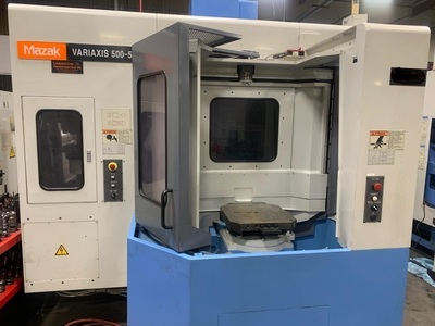 2002 MAZAK VARIAXIS 500-5X Vertical Machining Centers (5-Axis or More) | Toolquip, Inc.