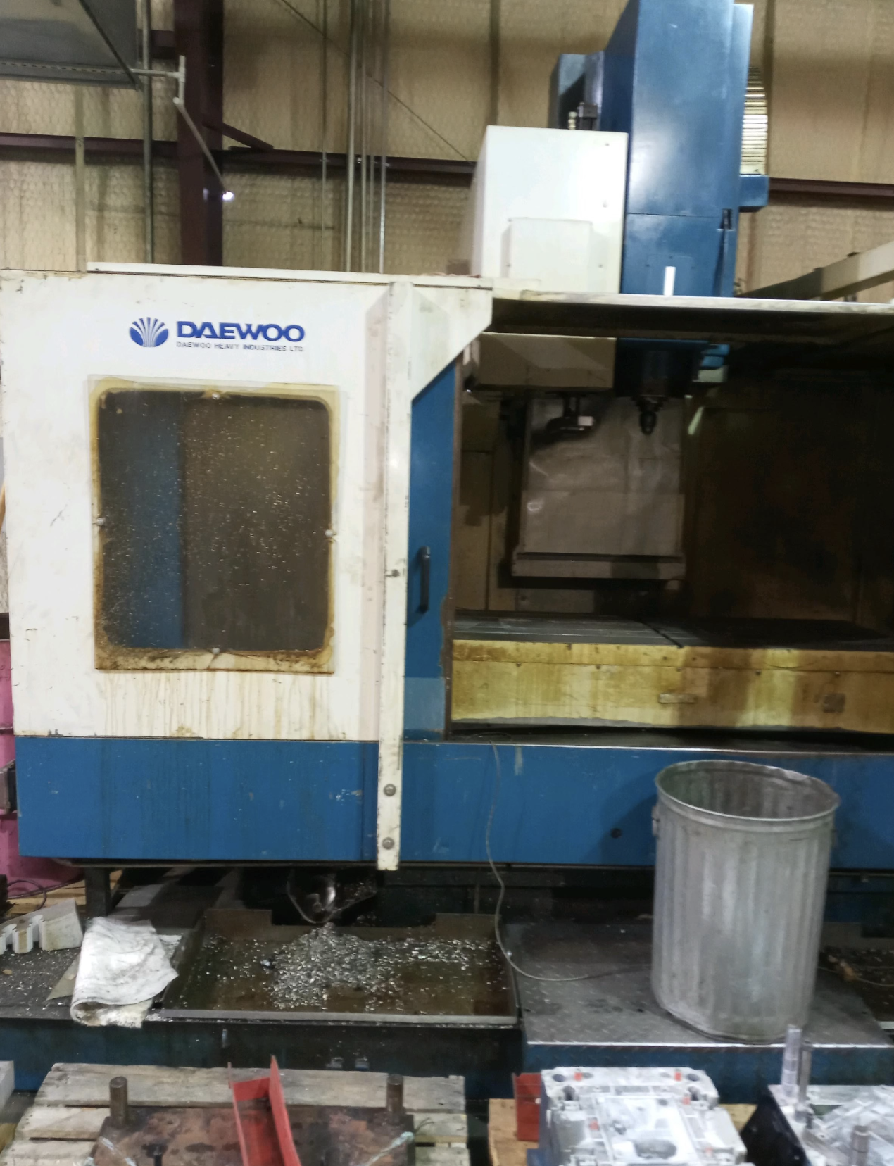 1996 DAEWOO ACE V65 Vertical Machining Centers | Toolquip, Inc.